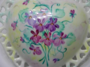 Portagioie con viole